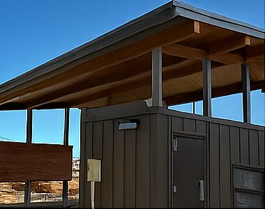 Wall metal sheeting and gutter installation